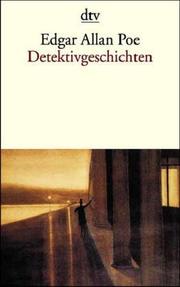 Cover of: Detektivgeschichten. by Edgar Allan Poe