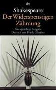 Cover of: Shakespeare Der Widerspenstigen Zahmung by Bettinger