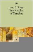 Cover of: Eine Kindheit in Warschau. by Isaac Bashevis Singer