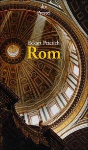 Cover of: Rom. Ein Reisebegleiter. by Eckart Peterich