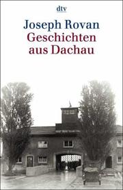 Cover of: Geschichten aus Dachau.