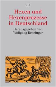 Cover of: Hexen und Hexenprozesse in Deutschland.