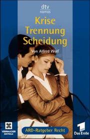 Cover of: Krise, Trennung, Scheidung.