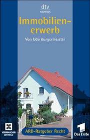 Cover of: Immobilienerwerb.