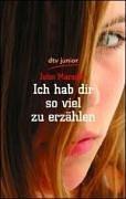 Cover of: Ich hab dir so viel zu erzählen by John Marsden undifferentiated