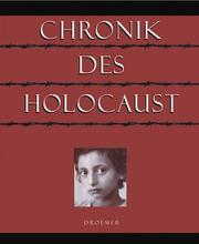 Cover of: Chronik des Holocaust.