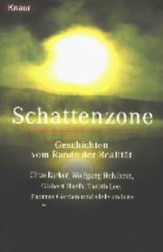 Cover of: Schattenzone - Geschichten vom Rande der Realität.