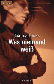 Cover of: Was niemand weiß.