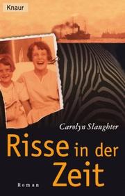 Cover of: Risse in der Zeit.