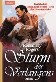 Cover of: Sturm des Verlangens.