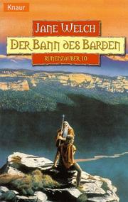 Cover of: Runenzauber 10. Der Bann des Barden.