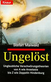 Cover of: Ungelöst.