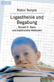 Cover of: Legasthenie und Begabung.