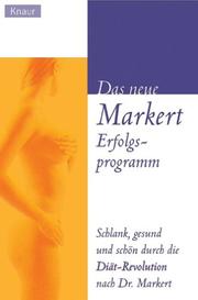 Cover of: Das neue Markert Erfolgsprogramm. by Dieter Markert