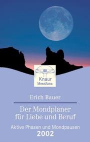 Cover of: Der Mondplaner für Liebe und Beruf 2002