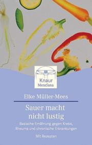 Cover of: Sauer macht nicht lustig.