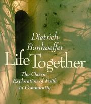 Gemeinsames Leben by Dietrich Bonhoeffer