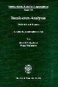 Cover of: Break-even- Analysen. Methodik und Einsatz.