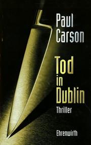 Cover of: Tod in Dublin. by Paul Carson, Paul Carson