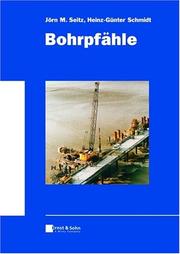 Cover of: Bohrpfahle by J. Seitz