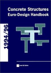 Cover of: Concrete Structures: Euro-Design Handbook 1994/96