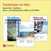 Cover of: Fachzeit 2000 Bautechnik + Stahlbau + Beton/ Stahlbetonbau