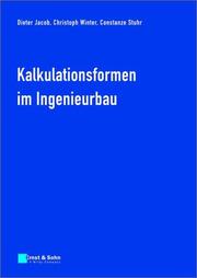 Cover of: Kalkulationsformen