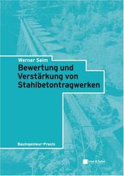 Cover of: Bewertung Und Verstarkung Von Stahlbetontragwerken by Werner Seim