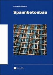 Cover of: Spannbeton