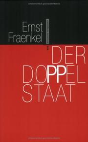 Cover of: Der Doppelstaat.