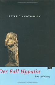 Cover of: Der Fall Hypatia. Eine Verfolgung.