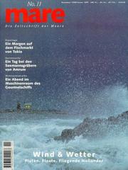 Cover of: mare, Die Zeitschrift der Meere, Nr.11, Wind & Wetter