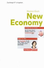 Cover of: New Economy.