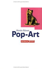 Cover of: Pop- Art. by Martin Büsser