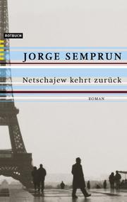 Cover of: Netschajew kehrt zurück.