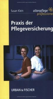 Cover of: Praxis der Pflegeversicherung.