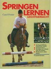 Cover of: Springen lernen leichtgemacht.