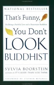 Cover of: That's Funny, You Don't Look Buddhist by Sylvia Boorstein