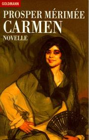 Cover of: Carmen. by Prosper Mérimée