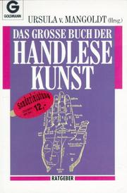 Cover of: Das grosse Buch der Handlesekunst. ( Ratgeber).