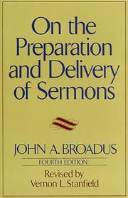 On the preparation and delivery of sermons
