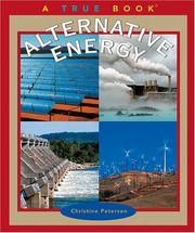 Cover of: Alternative Energy (True Books)