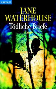 Cover of: Tödliche Briefe.