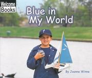 Cover of: Blue in My World (World of Color, the)