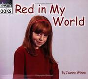 Cover of: Red in My World (World of Color, the)
