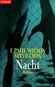 Cover of: Nacht. by F. Paul Wilson, Steve Lyon