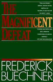 Cover of: The magnificent defeat
