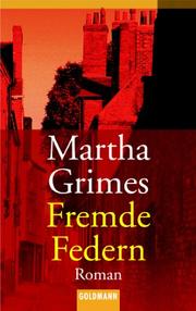 Cover of: Fremde Federn. by Martha Grimes