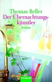 Cover of: Der Übernachtungskünstler.