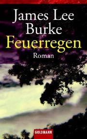 Cover of: Feuerregen. by James Lee Burke